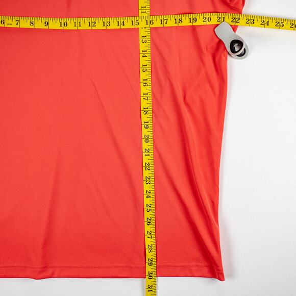 Antigua Men's Long Sleeve Polo 3-Button Pink Large Extra Button Side Vents Golf - Picture 10 of 10